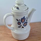 Saint Amand Sologne enamelled stoneware coffee pot