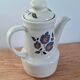 Saint Amand Sologne enamelled stoneware coffee pot