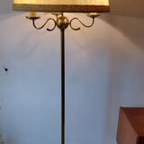 Vintage lamp lamp 3 brass lights