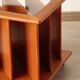 Vintage G Plan teak side table – magazine rack & wheels (1960s)