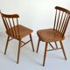 Chaise Fanett vintage par Ilmari Tapiovaara 1950s