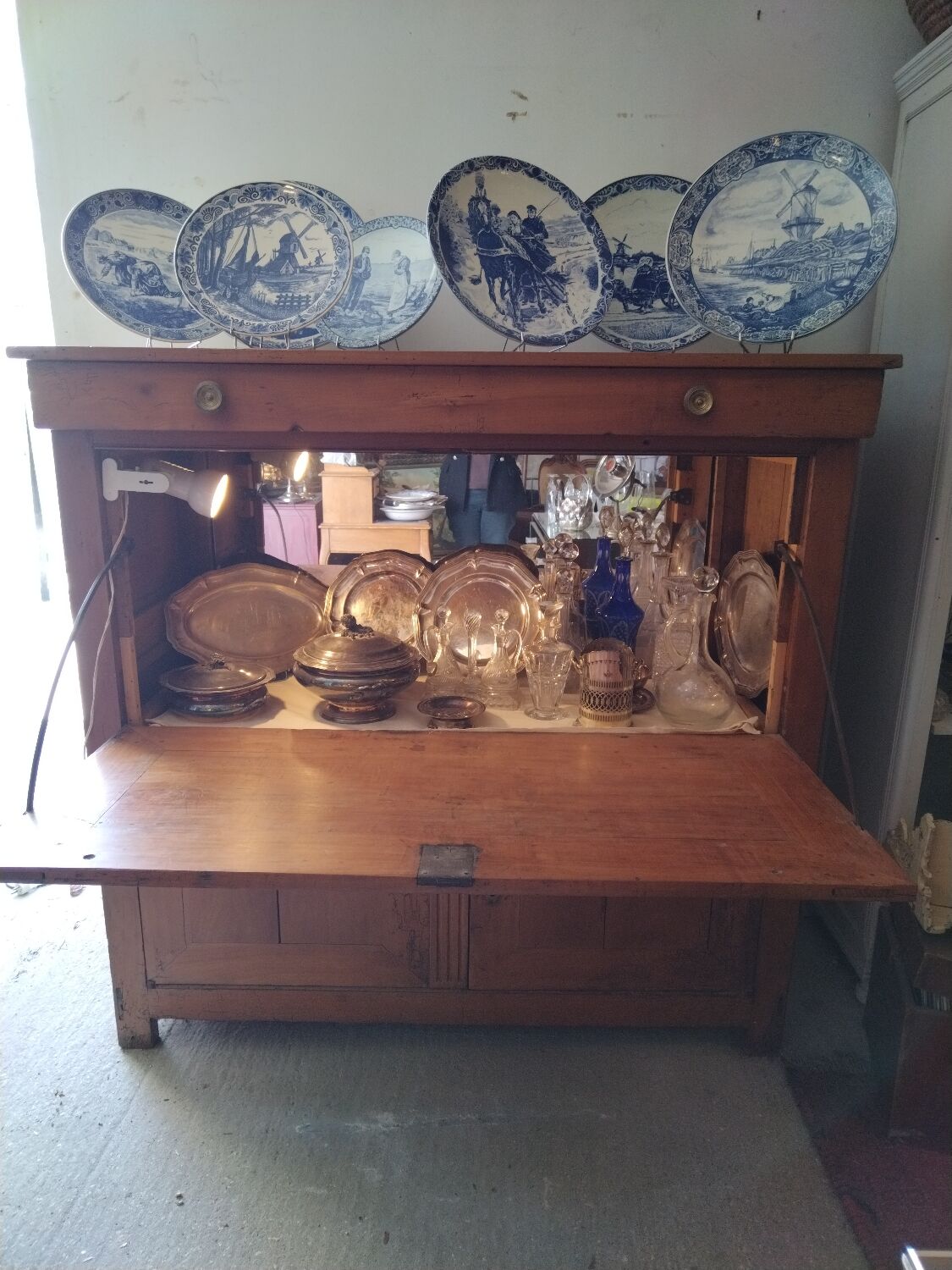 Louis XVI period country secretary