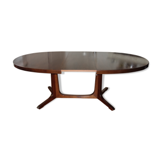 Table à manger Baumann en palissandre, années 60