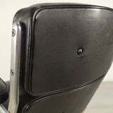 Eames leather lobby chair