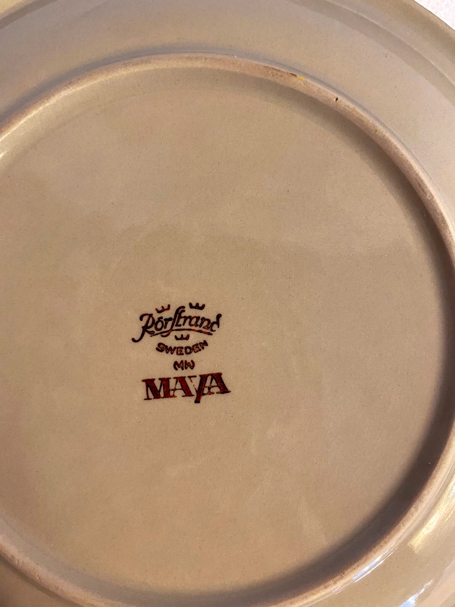 Lot de 3 assiettes Maya Marianne Westman