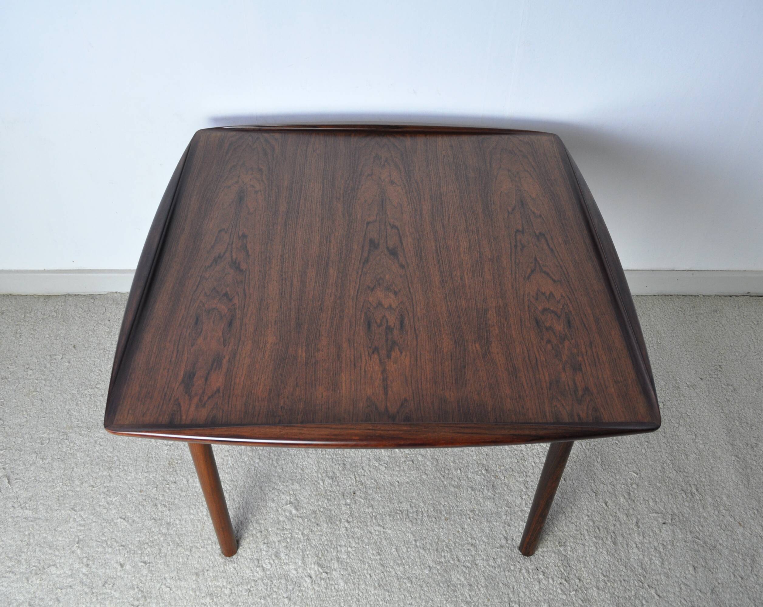 Rare Danish Modern Rosewood Coffee Table by Grete Jalk for P. Jeppesen