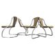 Set of Four Midcentury Dining Chairs, Gastone Rinaldi, Italy, 1970s