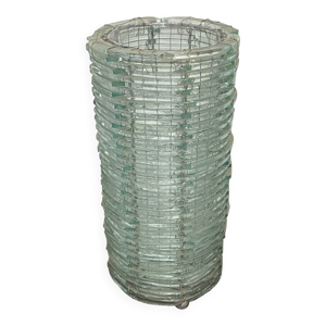 Lampe en verre de couleur