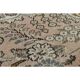 1960s Vintage Persian Handmade Wool Orange Area Rug 280x381