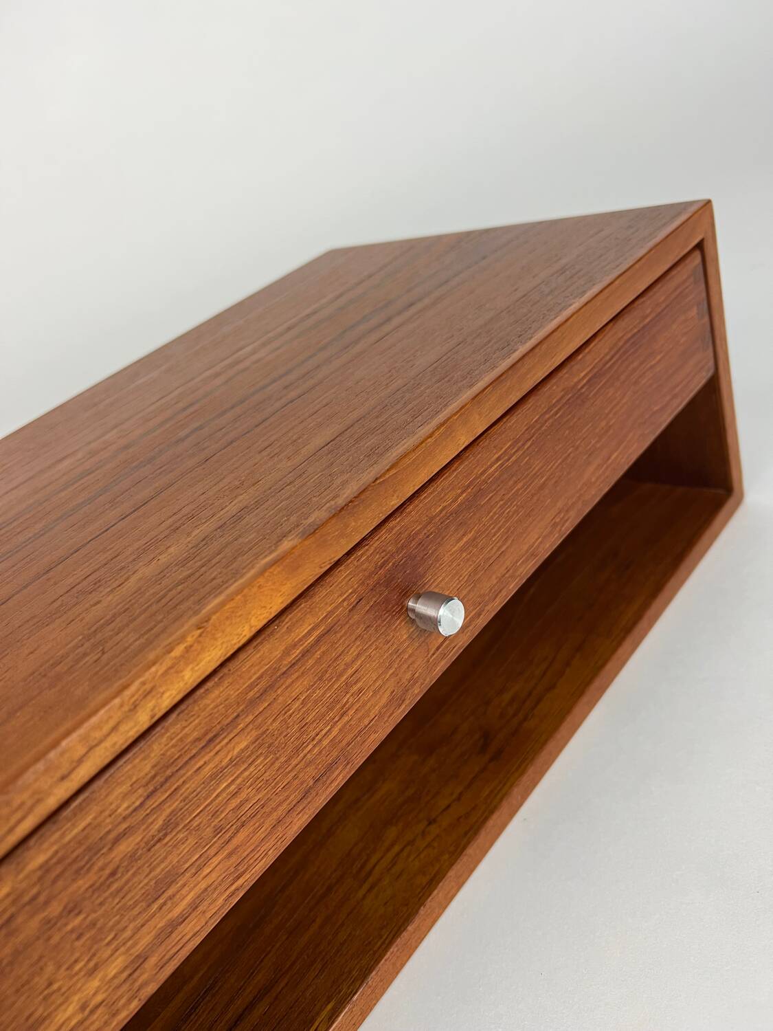 Étagère murale en teck No 127 de Kai Kristiansen, Aksel Kjersgaard.