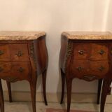 Bedside tables Louis XV style