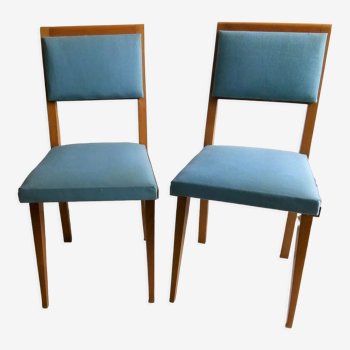Paire de chaises vintage 1950