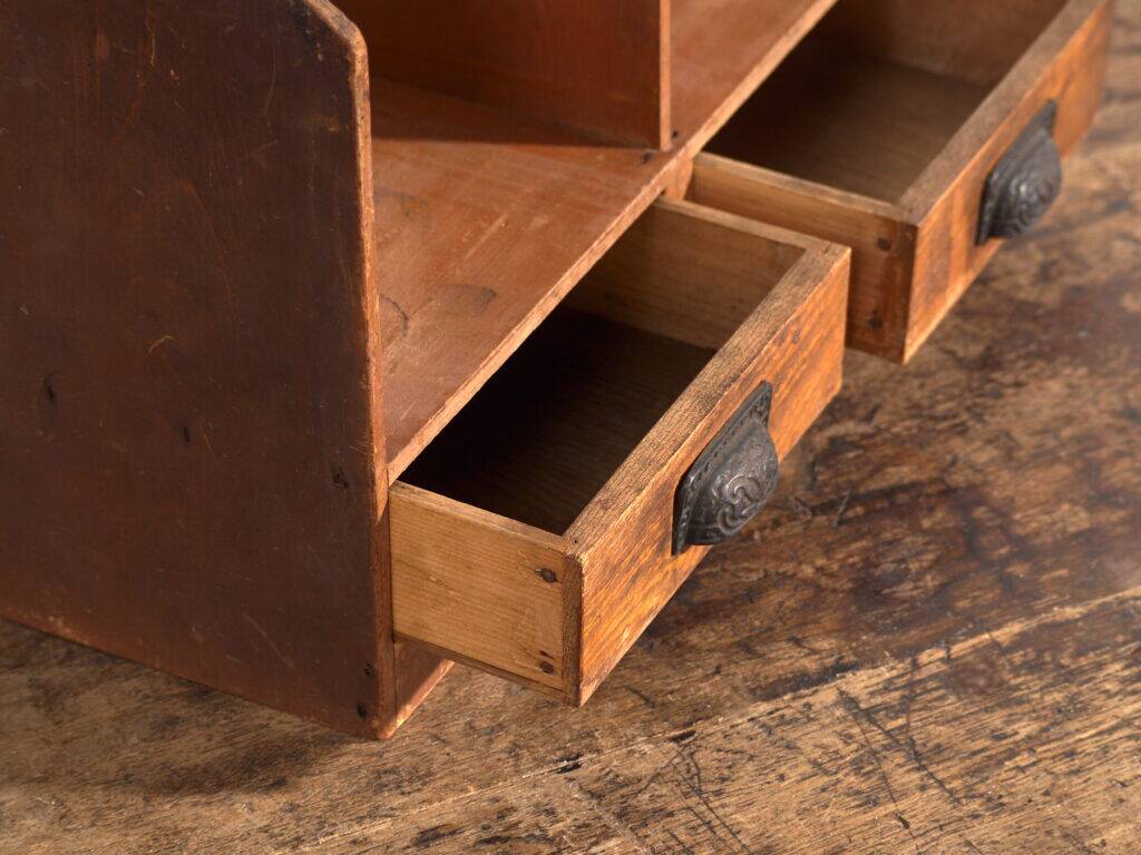 Antique Japanese organiser with compartments and drawers – Japan, circa 1930