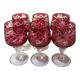 6 crystal shot glasses
