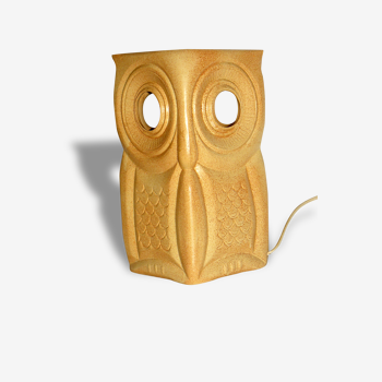 OWL OWL vintage Vital signed ceramic lamp