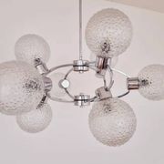 Large Midcentury Galaxy Sputnik Chandelier, Germany, 1970s
