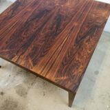 Large rosewood coffee table mid-century, Severin Hansen Denmark.