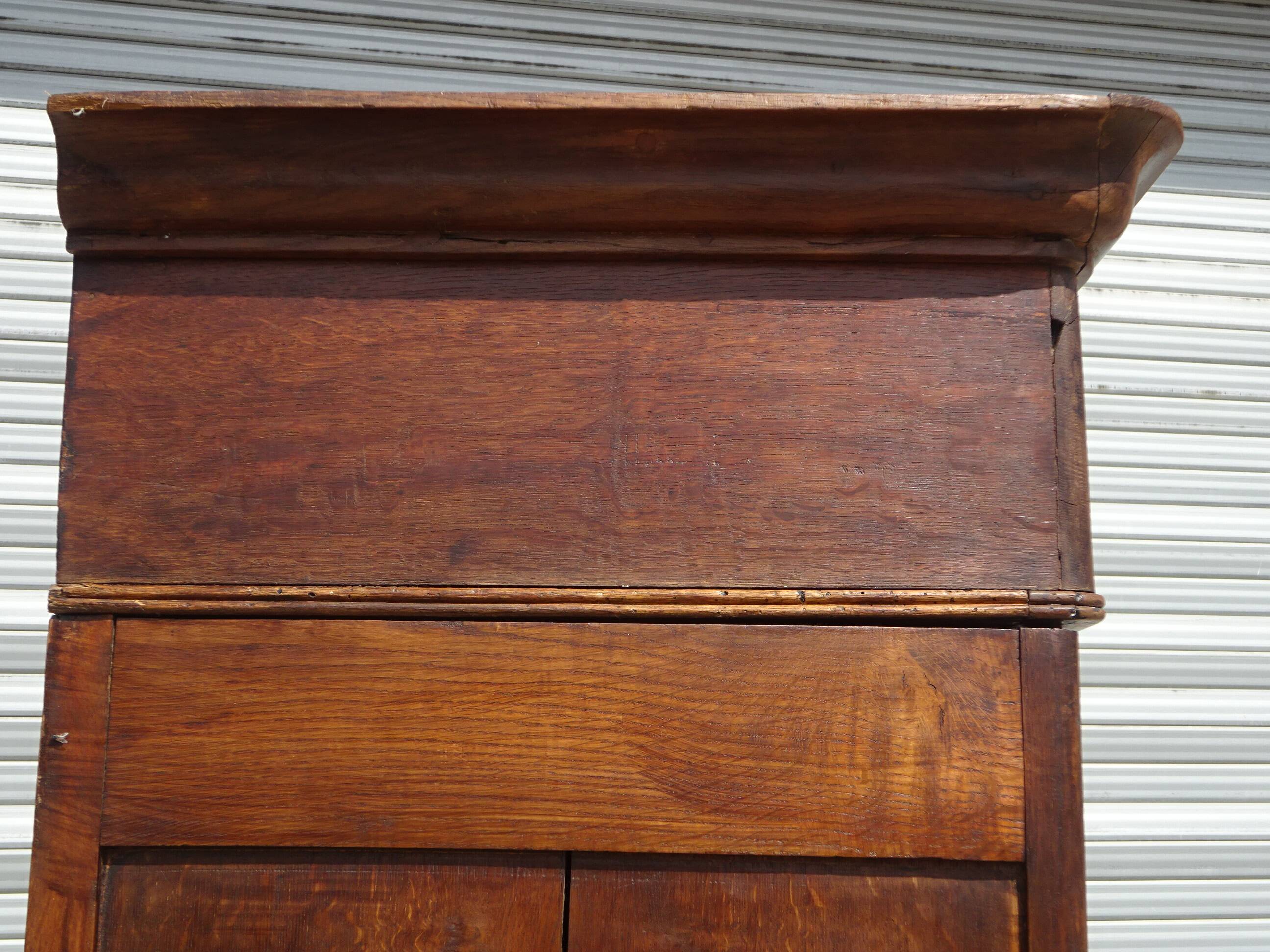 Large Parisian wardrobe in solid oak