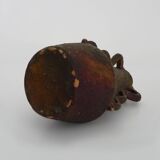 Polychrome terracotta pottery with 3 handles