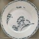 Set of 10 Lunéville ironstone soup plates, Oeillet model