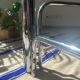 70s glass and chrome metal coffee table