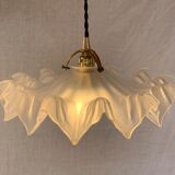 Pair of serrated opalines bistro style 1920