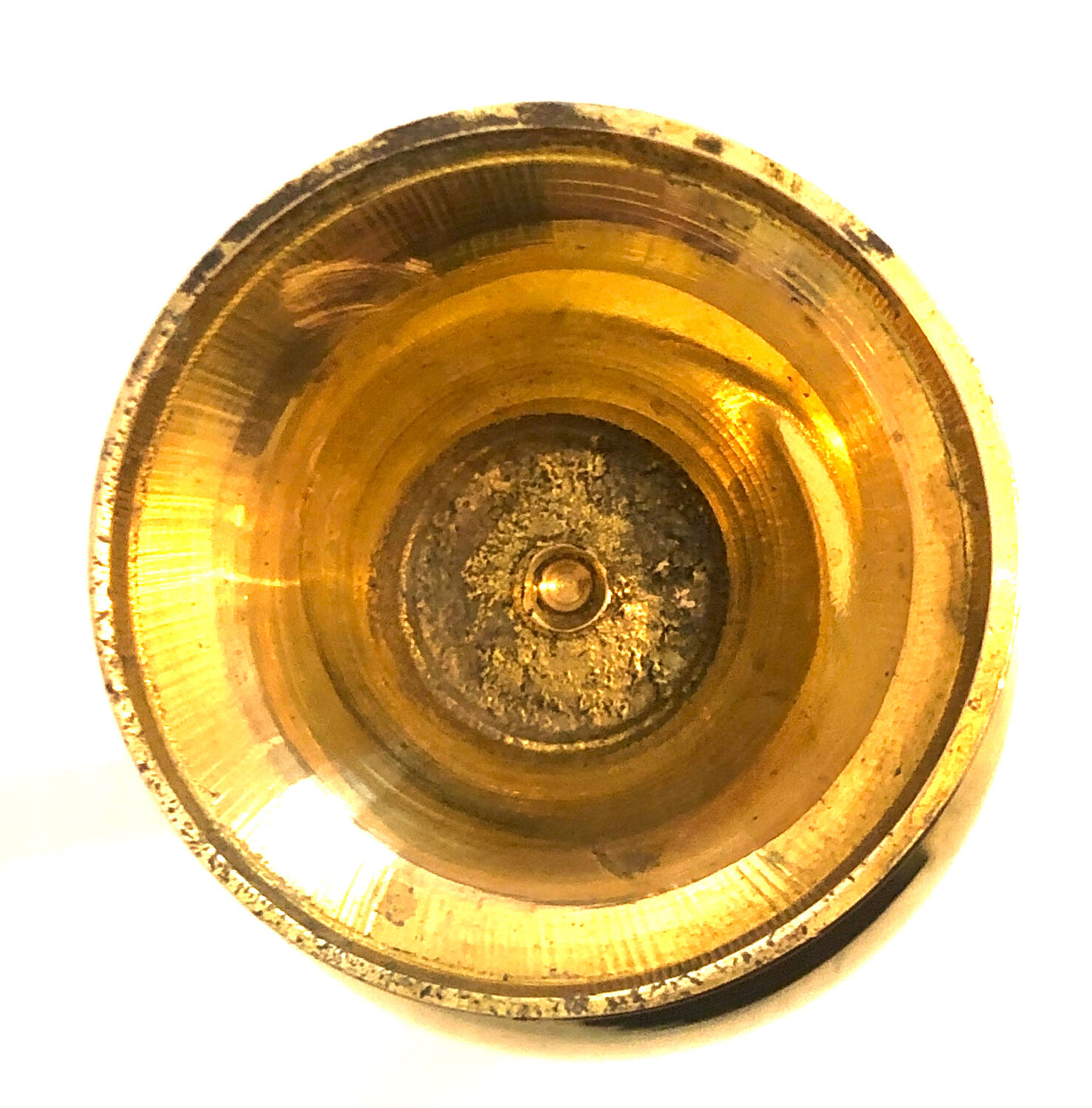 Vase soliflore laiton doré