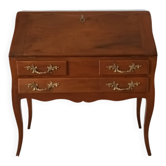 Louis XV style sloped secretary, 18th century.