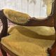 Paire de fauteuils Napoléon III XIXème en acajou