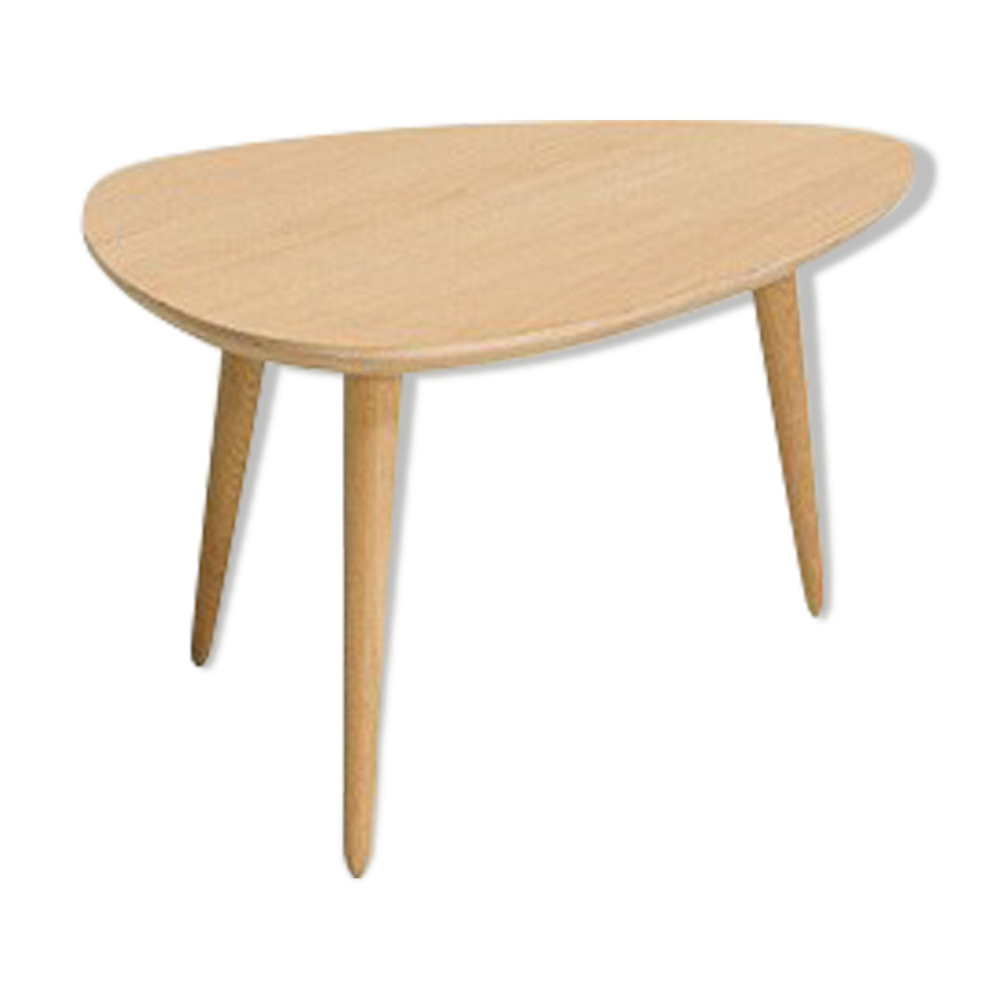 Oak coffee table (82x56cm)