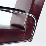 Unique armchair produced in the Bauhaus era, completely restored for the 21st century. the armchair