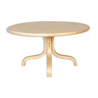 Table basse ronde par Ilmari Lappalainen pour Asko, années 1960