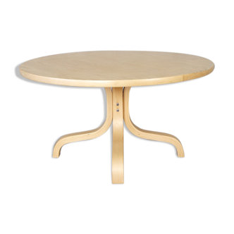 Round Finnish coffee table by Ilmari Lappalainen for Asko, 1960s