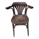 Lot fauteuils de restaurant bistrot vintage en bois courbé