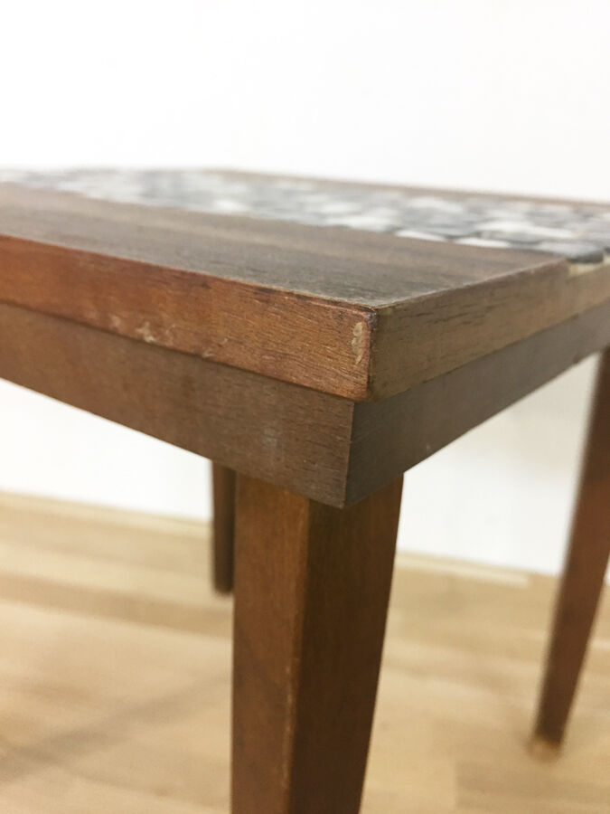 Vintage ceramic side table, 1970