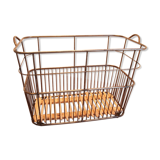 Industrial metal breader bakery trolley.