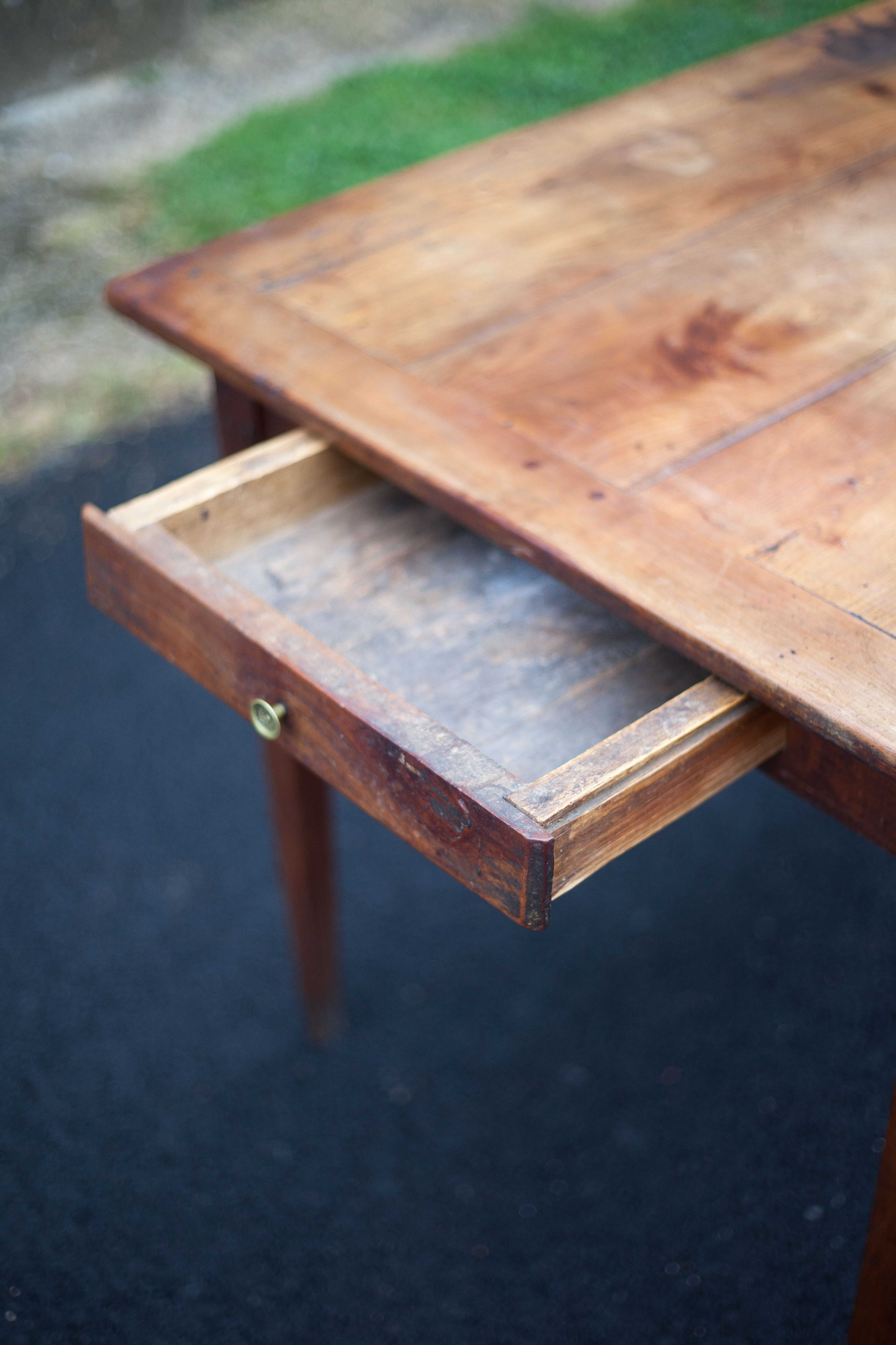 Old farmhouse table