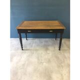 Farm table with drawers