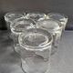 6 whiskey glasses 1970's