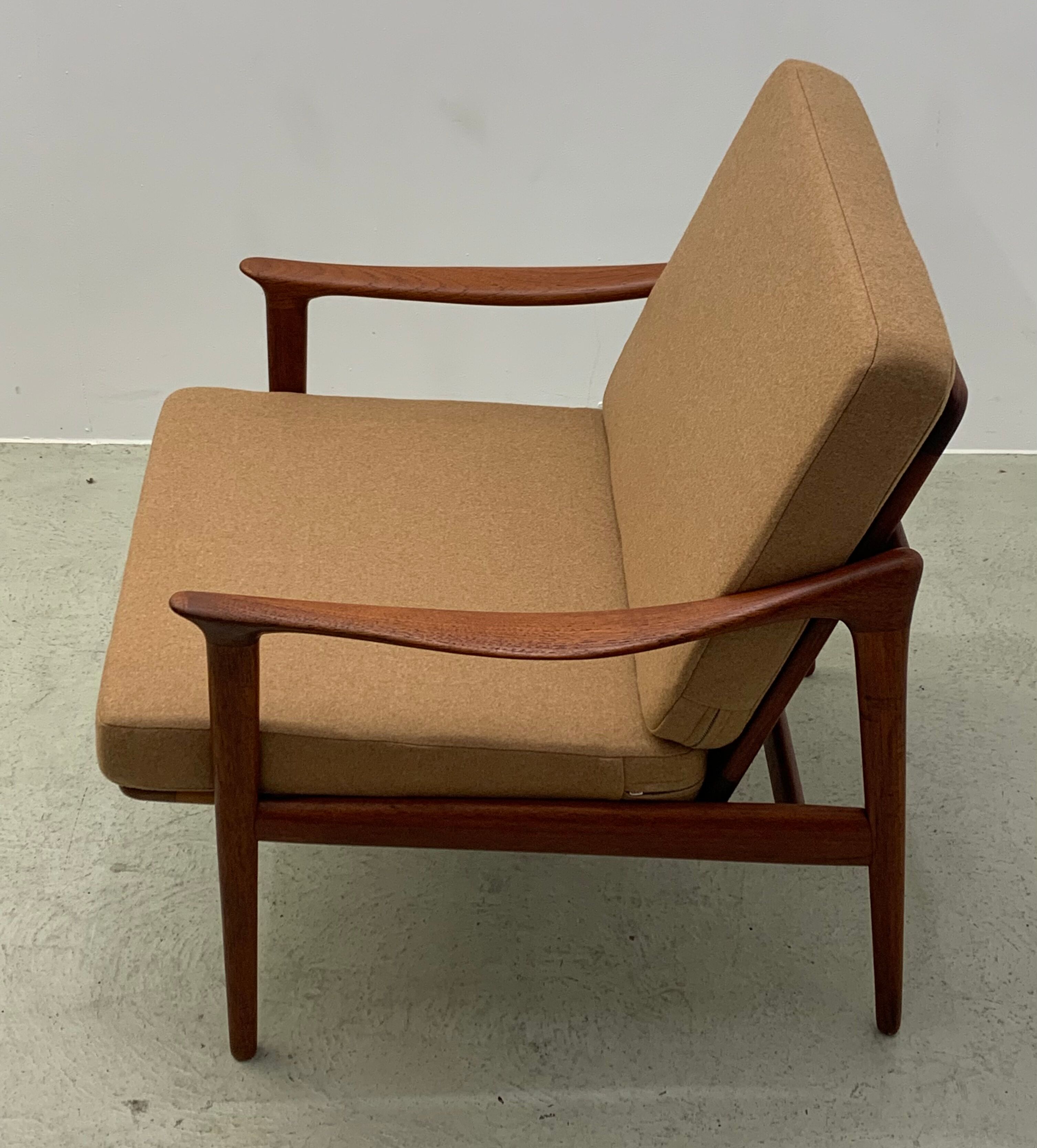 Teak Easy Chair by Fredrik A. Kayser  for Vatne Mobler 60s