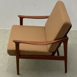 Teak Easy Chair by Fredrik A. Kayser  for Vatne Mobler 60s