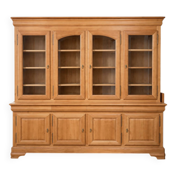 Vitrine en merisier massif
