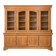 Display cabinet in solid cherry wood