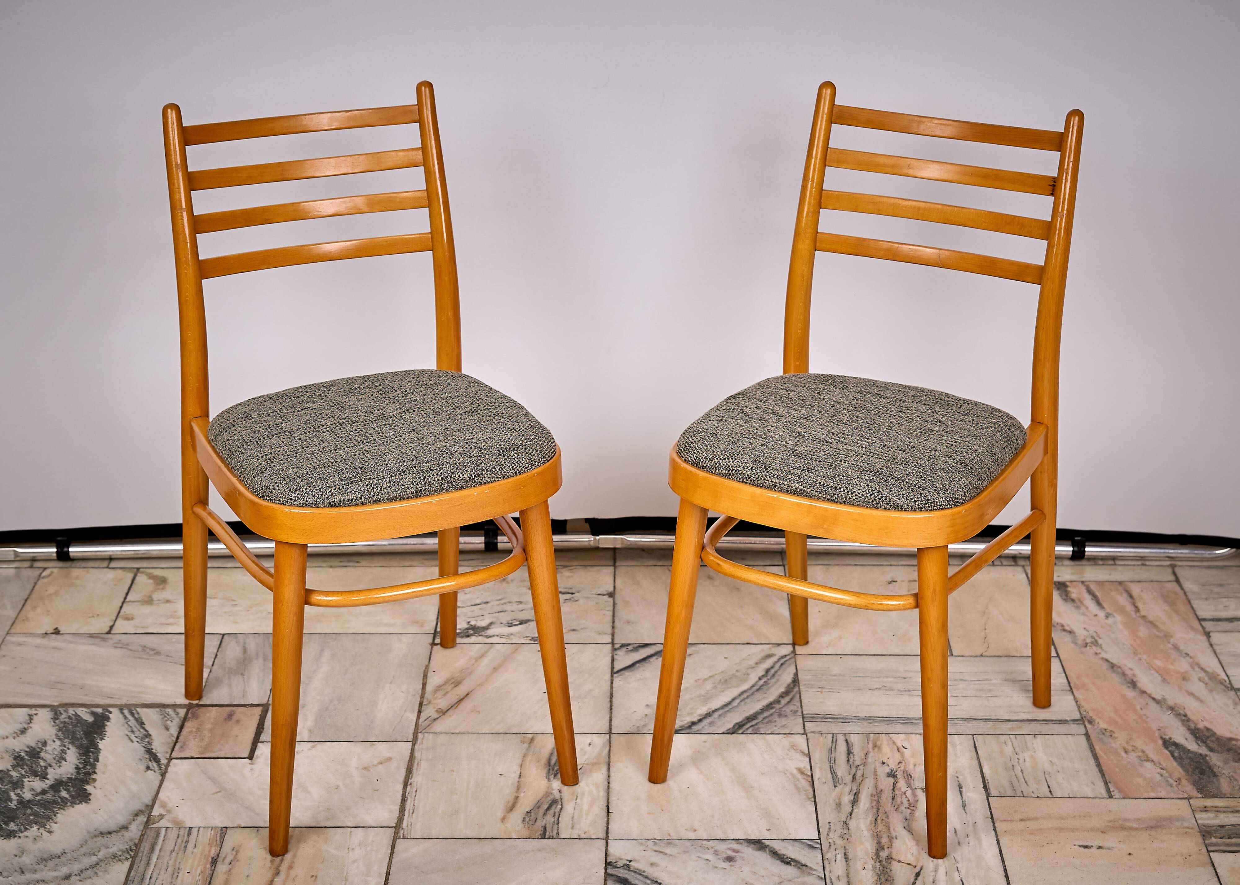 Set of 4 chairs designed by Antonin Suman for TON Czechoslovakia, 1960s