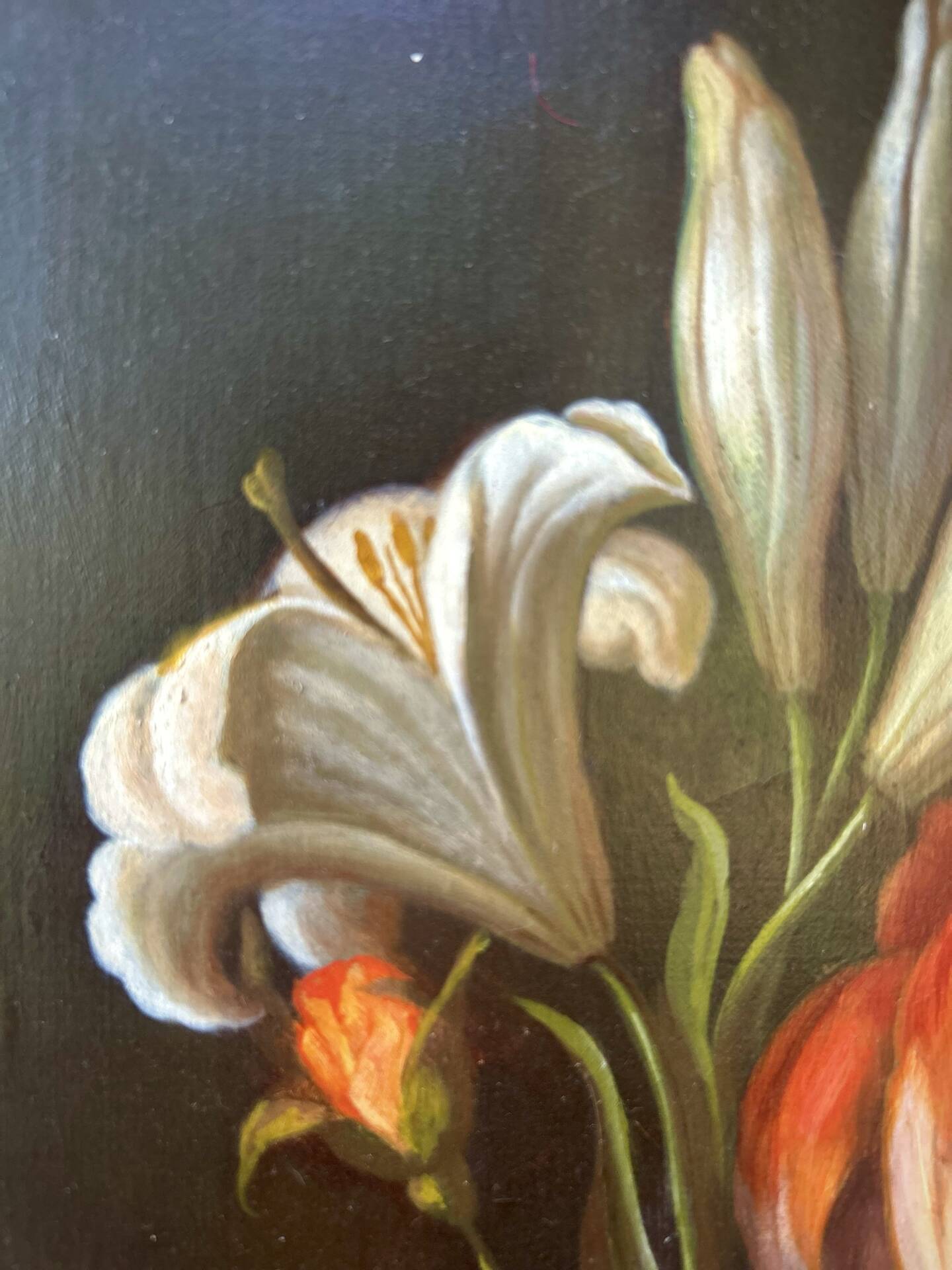 Oil on canvas FLOWER BOUQUET