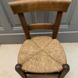Small straw chair for children