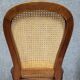 Elegant set of 6 chairs known as "rackets", in the Louis XVI style.