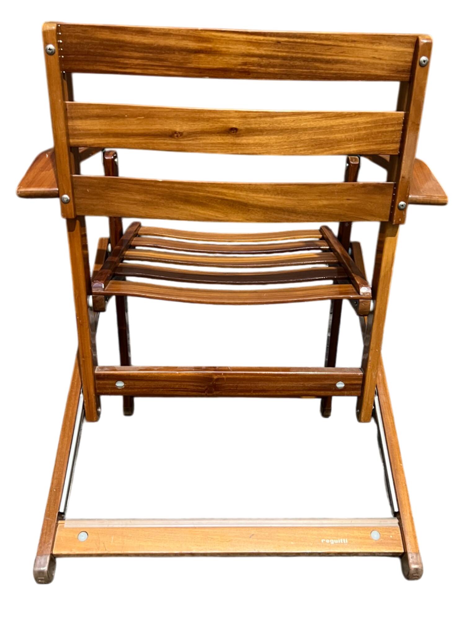Set of two folding armchairs from the Reguitti brand