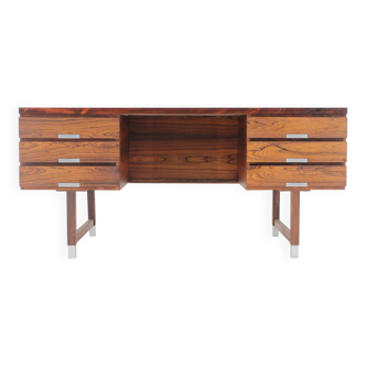 1960s Kai Kristiansen Rosewood Executive Desk Model EP 401, Denmark