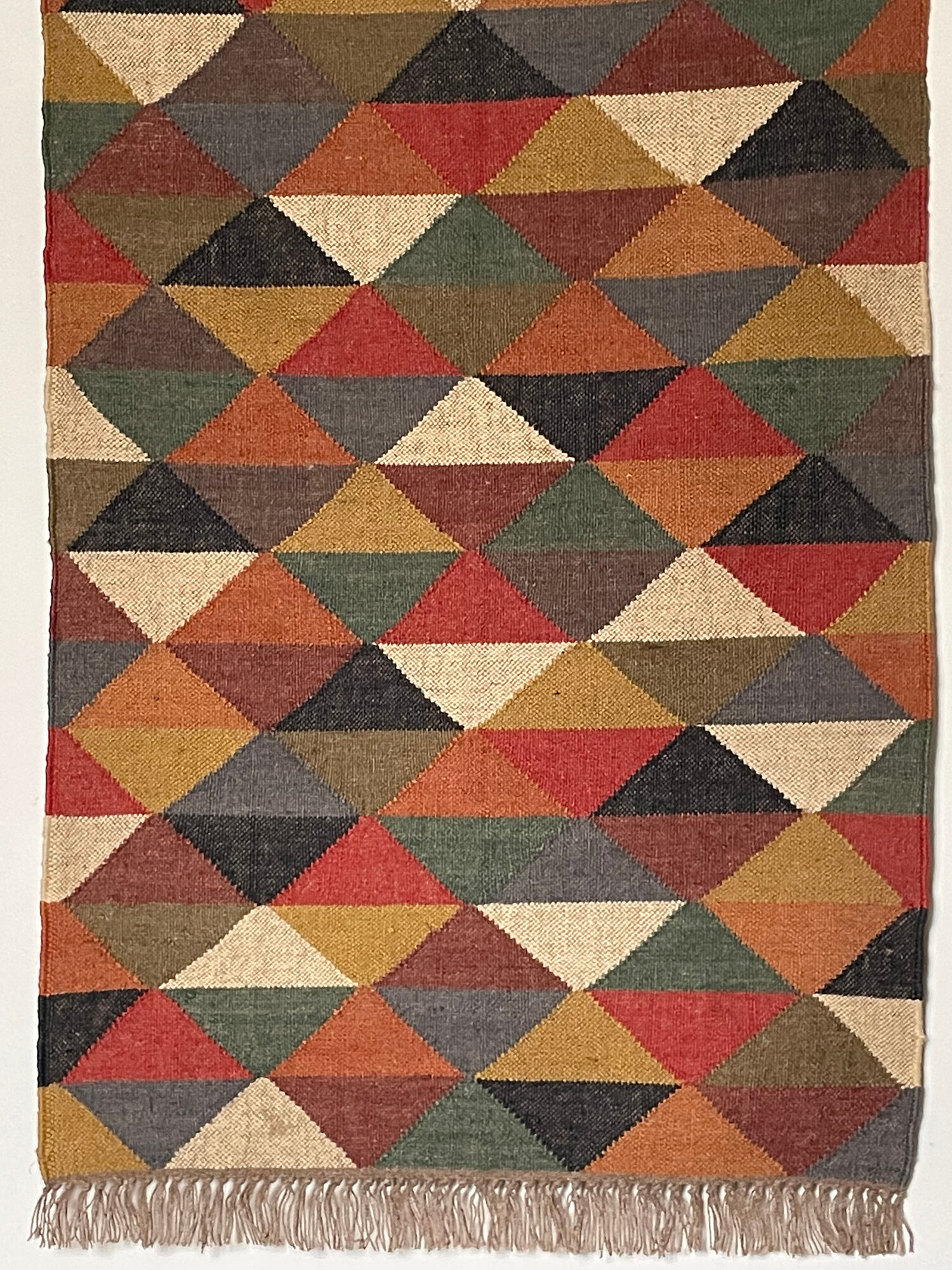 3 x 5, Handmade Jute-Wool Kilim Rug, Kilim Carpet, 90x150Cm